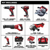 Milwaukee M18 Cordless Lithium-Ion 6-Tool Combo Kit (2696-26)