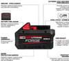 Milwaukee M18™ REDLITHIUM™ FORGE™ XC8.0 Battery & Dual Bay SUPERCHARGER Kit (48-59-1881SC) Milwaukee M18™ REDLITHIUM™ FORGE™ XC8.0 Battery & Dual Bay SUPERCHARGER Kit (48-59-1881SC)