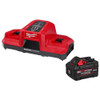 Milwaukee M18™ REDLITHIUM™ FORGE™ XC8.0 Battery & Dual Bay SUPERCHARGER Kit (48-59-1881SC) Milwaukee M18™ REDLITHIUM™ FORGE™ XC8.0 Battery & Dual Bay SUPERCHARGER Kit (48-59-1881SC)