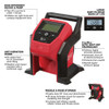 Milwaukee M12™ Compact Inflator (Bare Tool) - (2475-20)