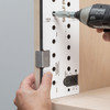 Woodpeckers Shelf Pin And Drawer Slide Template (SPT2)