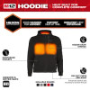 Milwaukee M12 Black Heated Hoodie Kit Large (M200B-21L)