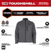 Milwaukee M12™ Heated TOUGHSHELL™ Gray Jacket XX-Large (M100G-212X)