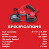 Milwaukee M18 FUEL™ Compact Band Saw Kit (2829-22)