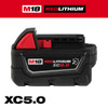 Milwaukee M18™ REDLITHIUM™ XC5.0 Resistant Battery (48-11-1850R)