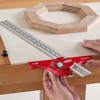 Woodpeckers in-DEXABLE Protractor with 18" Blade and Rack-It (I-P18B-I)