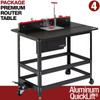 Woodpeckers Premium Router Table Package 4 with SpinRite Motor and Remote Control (PRP-4-QL42UWRC)