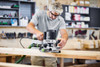 Festool OF 1400 EQ Router with Light Module - IMPERIAL With Festool Guide Stop OF 1400 and Edge Guide (578951-492601-492636)