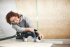 Festool HKC 55 K Cordless Carpentry Saw Basic with Festool FSK 670 Cross Cutting Guide Rail (578303-769943)