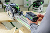 Festool HKC 55 K Cordless Carpentry Saw Basic with Festool FSK 670 Cross Cutting Guide Rail (578303-769943)