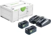 Festool Cordless Kapex KSC 60 EB-Basic with 5.0 Ah Energy Set and KSC 60 UG Underframe & Extension Set with Dual (Metric & Imperial) Scale (576848-577079-200129-578920)