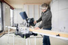 Festool Cordless Kapex KSC 60 EB-Basic with TBX 8 Tabless Battery Starter Set and KSC 60 UG Underframe & Extension Set with Dual (Metric & Imperial) Scale (576848-578903-200129-578920)