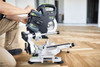 Festool Cordless Kapex KSC 60 EB-Basic with TBX 8 Tabless Battery Energy Set and KSC 60 UG Underframe & Extension Set with Dual (Metric & Imperial) Scale (576848-578947-200129-578920)