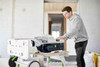 Festool CSC SYS 50 EBI Table Saw Basic with CYC SYS UG Stand and TBX 8 Tabless Battery Starter Set (576821-577001-578903)
