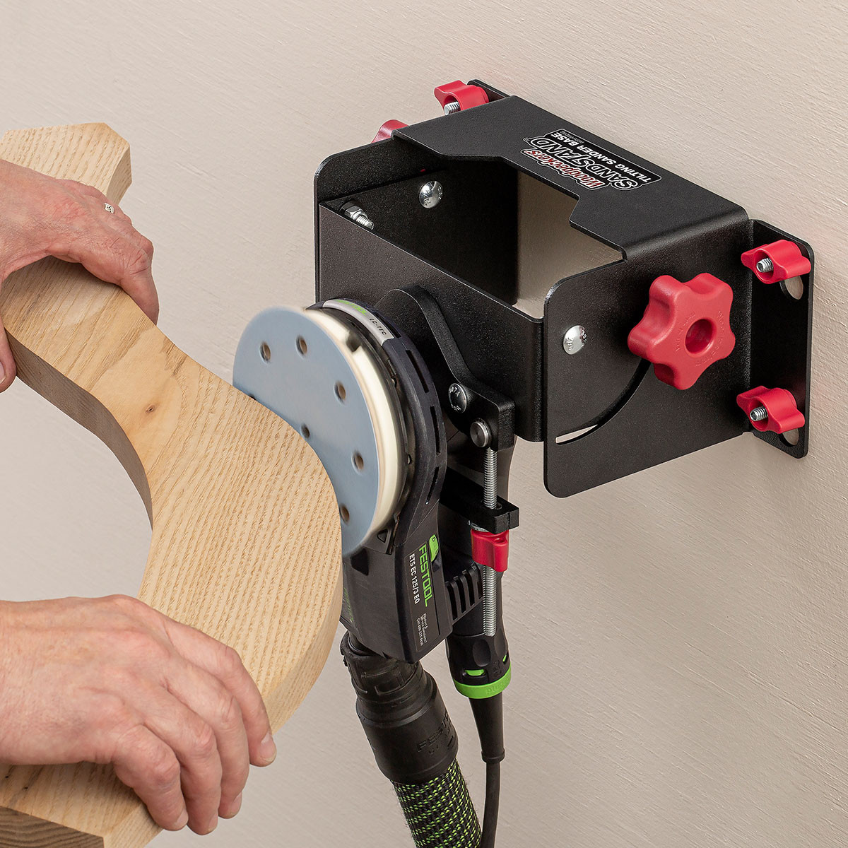 Woodpeckers SandStand Tilting Sander Base - Turn Your Palm Sander into ...