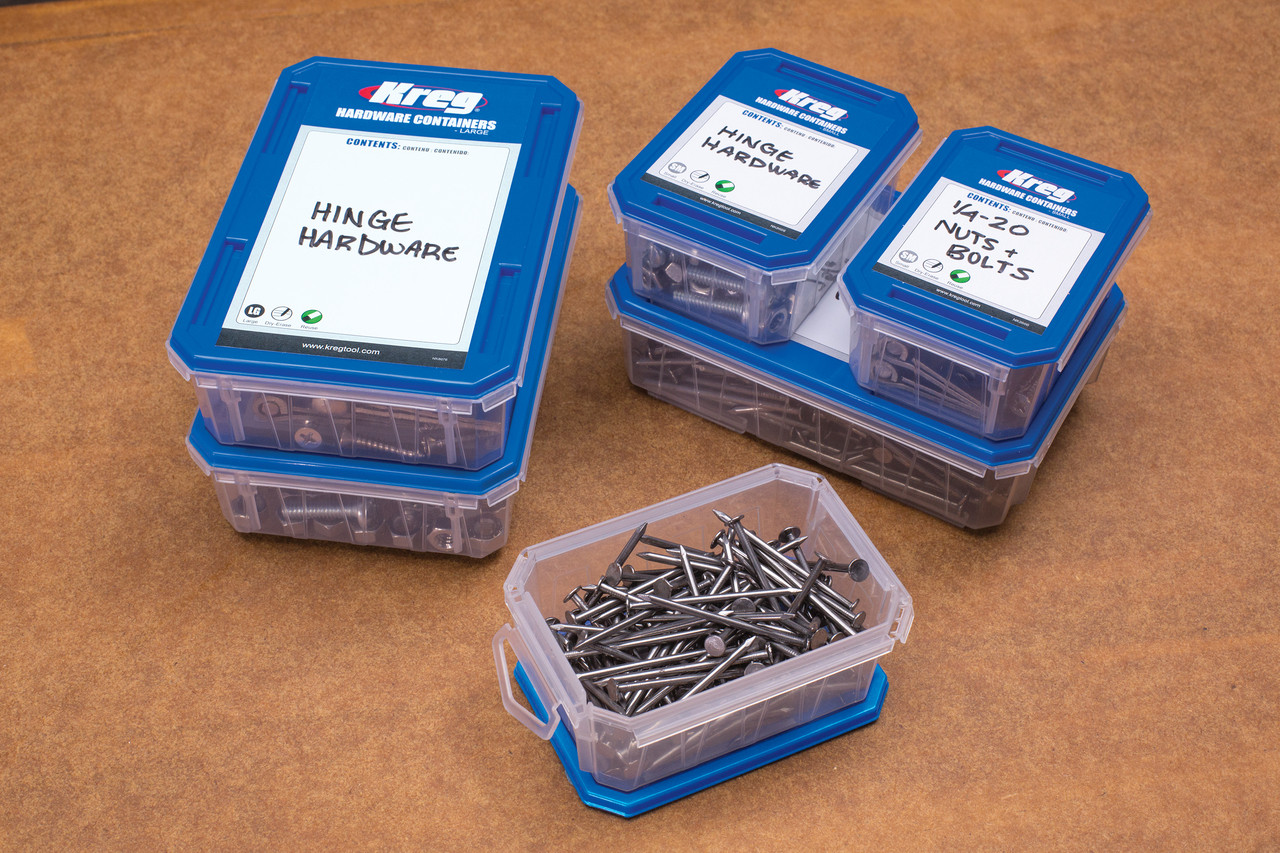 Kreg Pocket Hole Screw Organiser, Carry Case, Screw Container. - 361817.