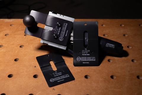 Seneca woodworking, Metric Domiplate, 12mm, 18mm, Festool Domino