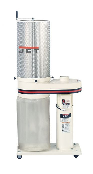 Jet 650 CFM Dust Collector with 2-Micron Canister Filter: The