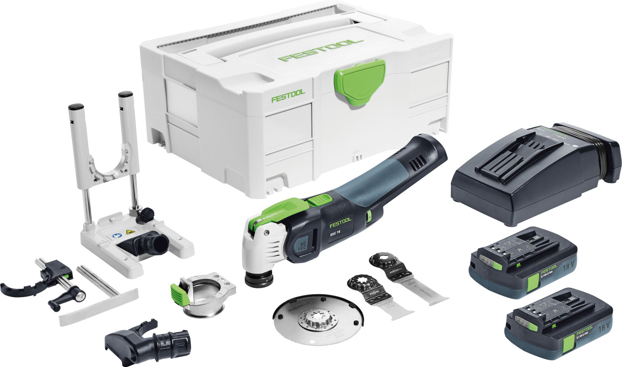 一番人気物 Festool Festool コードレス発振器 OSC VECTURO Oscillating OSC 18 Tool E-Basic  18 576589 Cordless