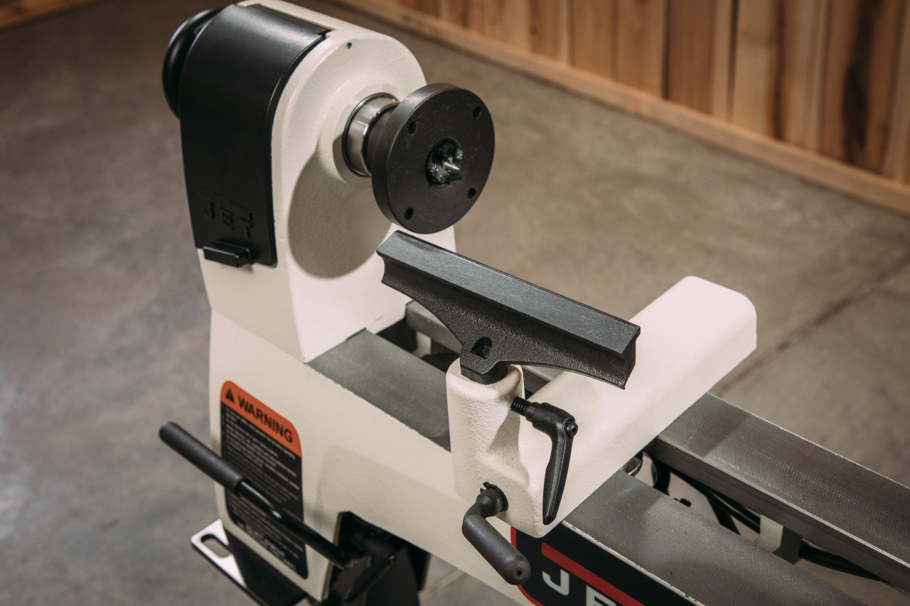 Jet JWL-1015 10'' x 15'' Wood Lathe, 0.5HP 115V (719110)