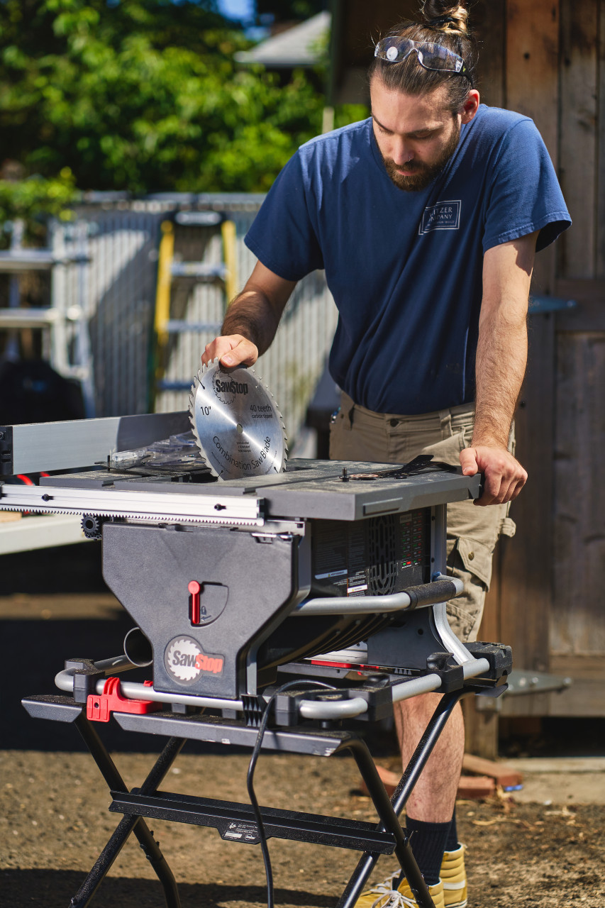 SawStop Compact Table Saw: The Safest and Most Portable Saw for Woodworking