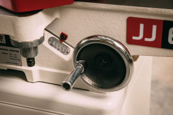 Jet JJ-6HHDX, 6 Inch Deluxe Jointer, 1HP 1PH 115/230V, Helical