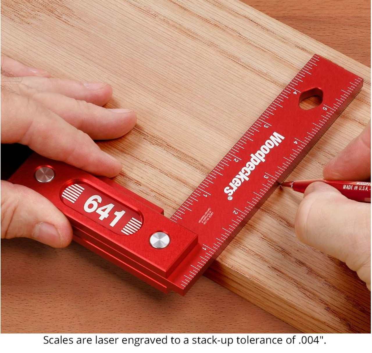 Woodpeckers Model 641 -851 Precision Woodworking Square Combo (Inch Scale)  (641851I)