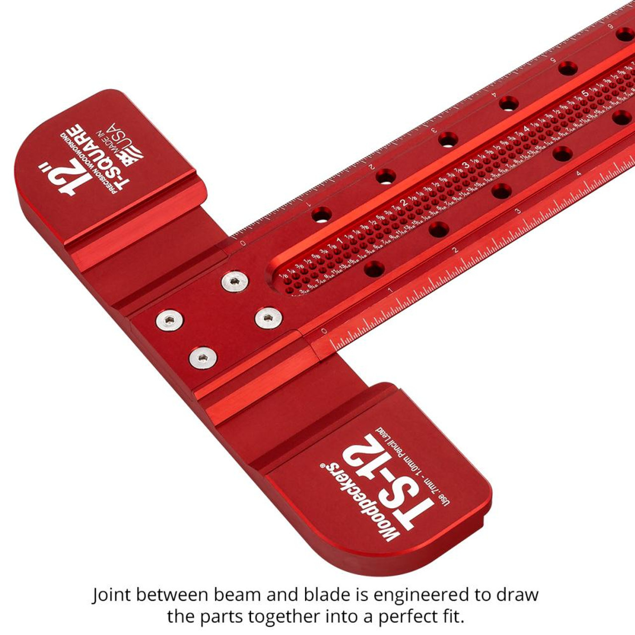 Woodpeckers Metric T-Square 600mm: Precision Layout and Cutting Tool