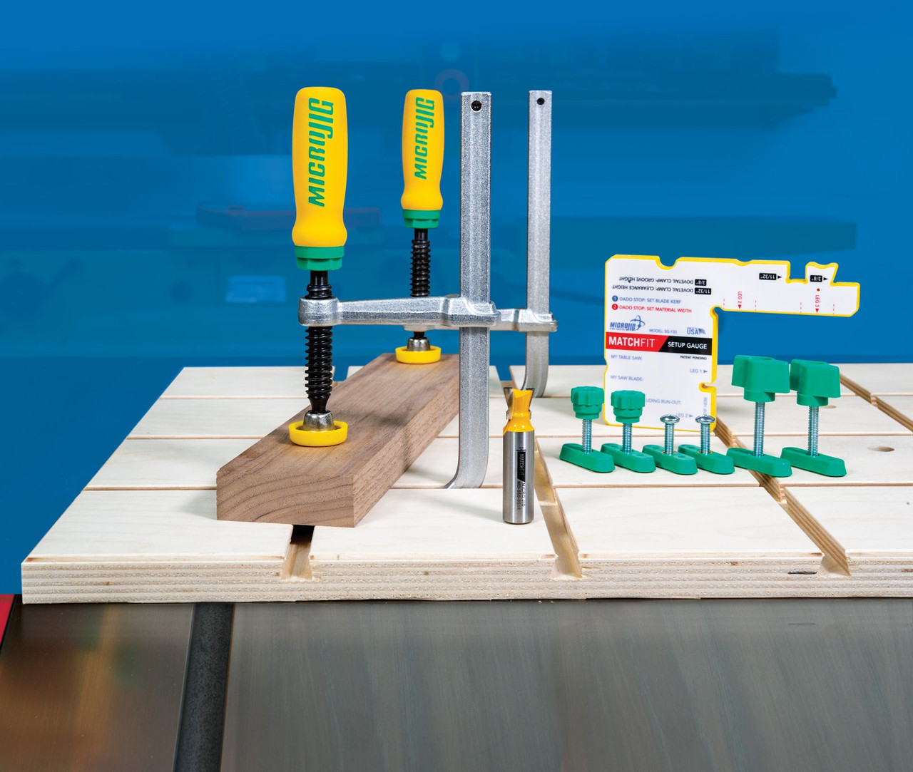 Microjig MATCHFIT Dovetail Clamp Pro (DVC-1177K2)