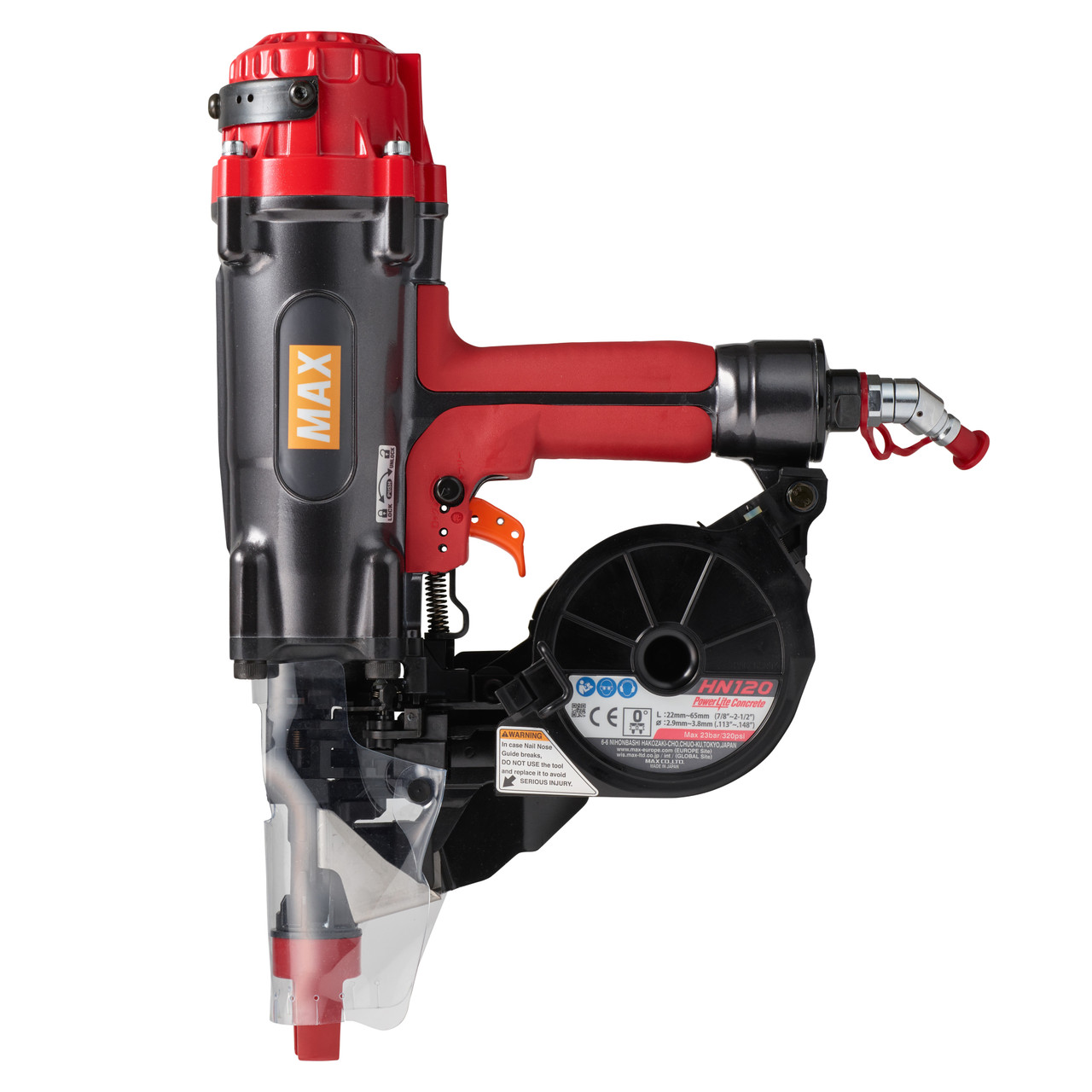 MAXUS HN120 Powerlite Concrete and Steel Pin Nailer: The Powerful 