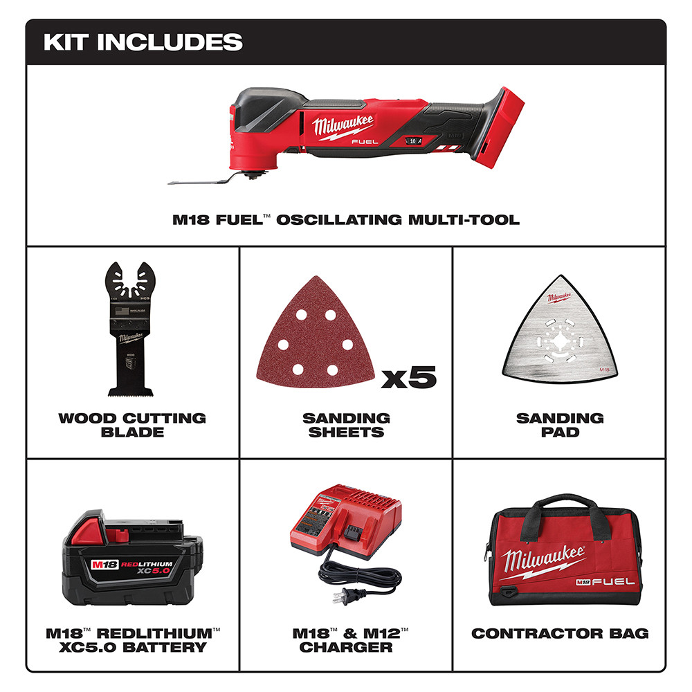 Milwaukee M18 FUEL MULTI TOOL KIT - Main Image