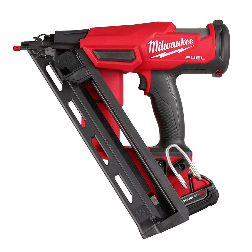 Milwaukee M18 FUEL 15 GAUGE FINISH NAILER GEN2 KIT