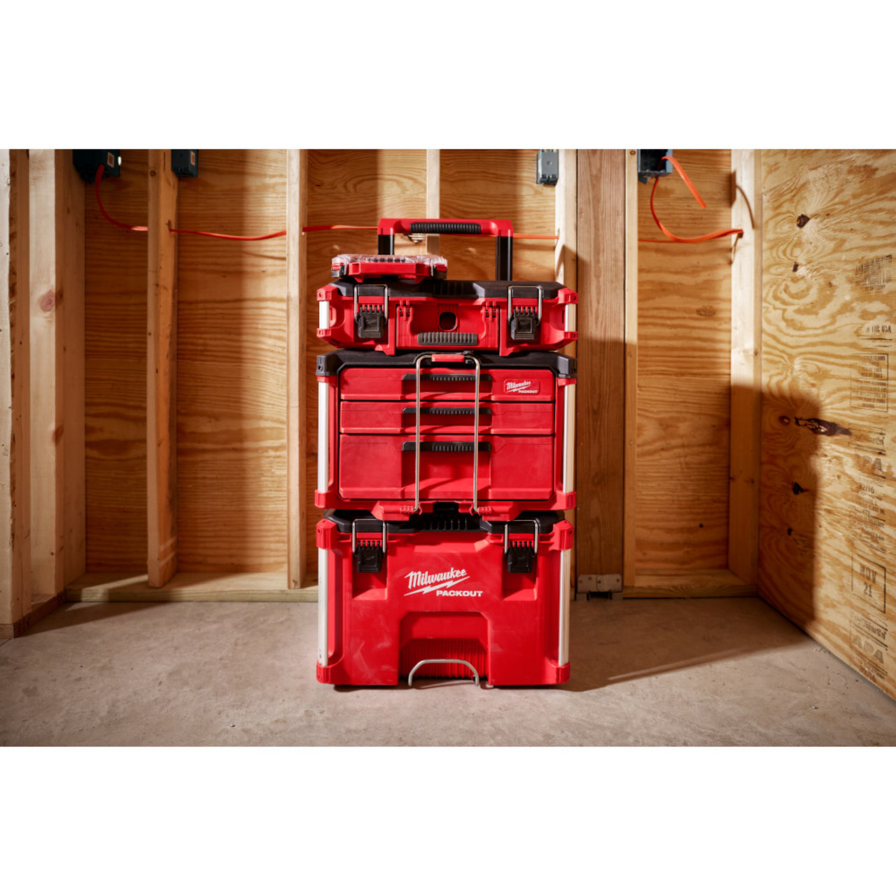Milwaukee PACKOUT Deep Organizer Toolbox, 50 Lb. Capacity - Anderson Lumber