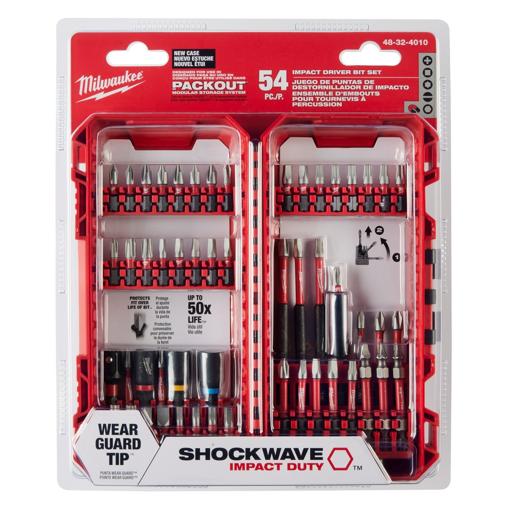 shocker　4冊セット Milwaukee 54PC IMPACT SET SHOCKWAVE