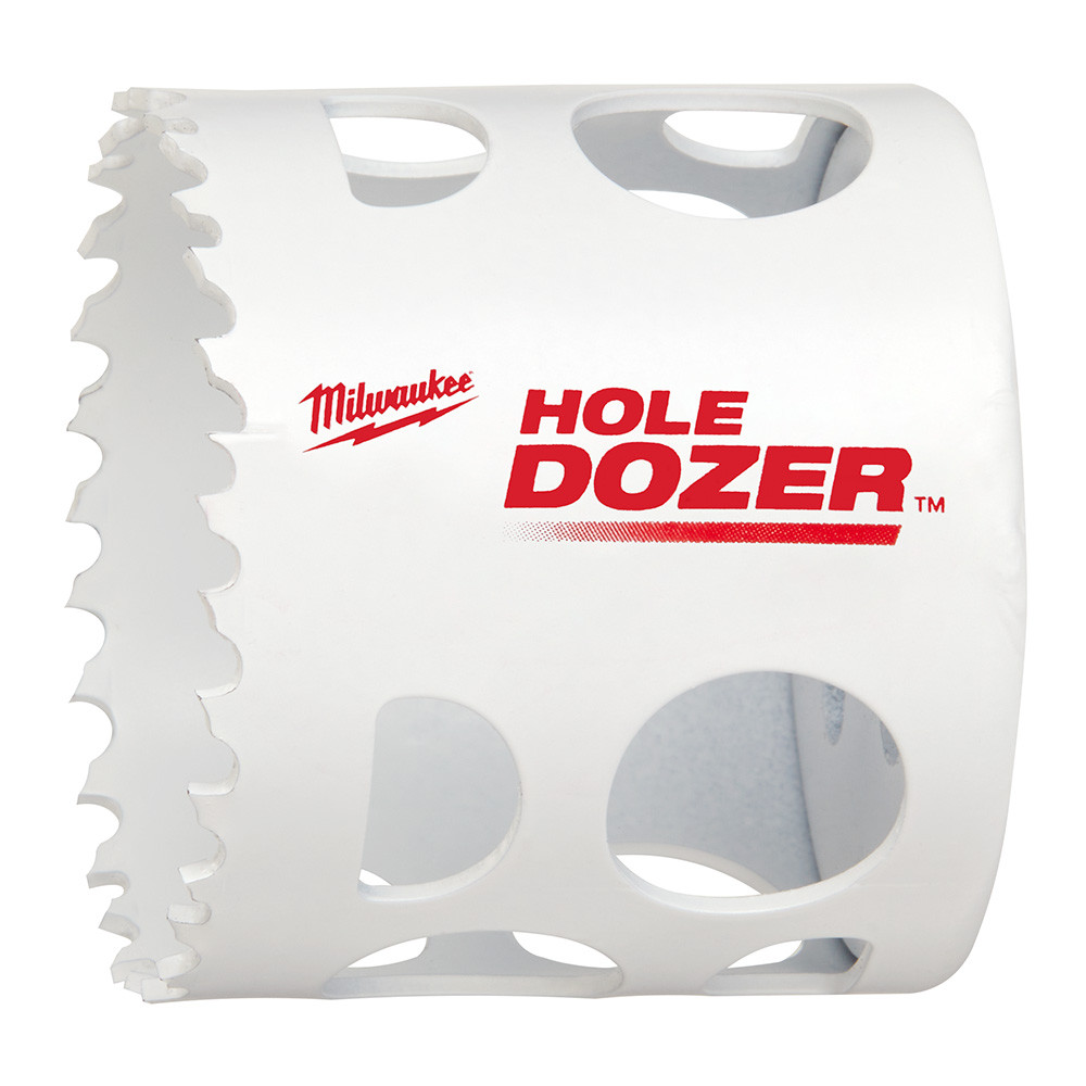Milwaukee 49-56-0167 Hole Dozer Hole Saw – 2-7/8 Inch Diameter, Bi-Metal