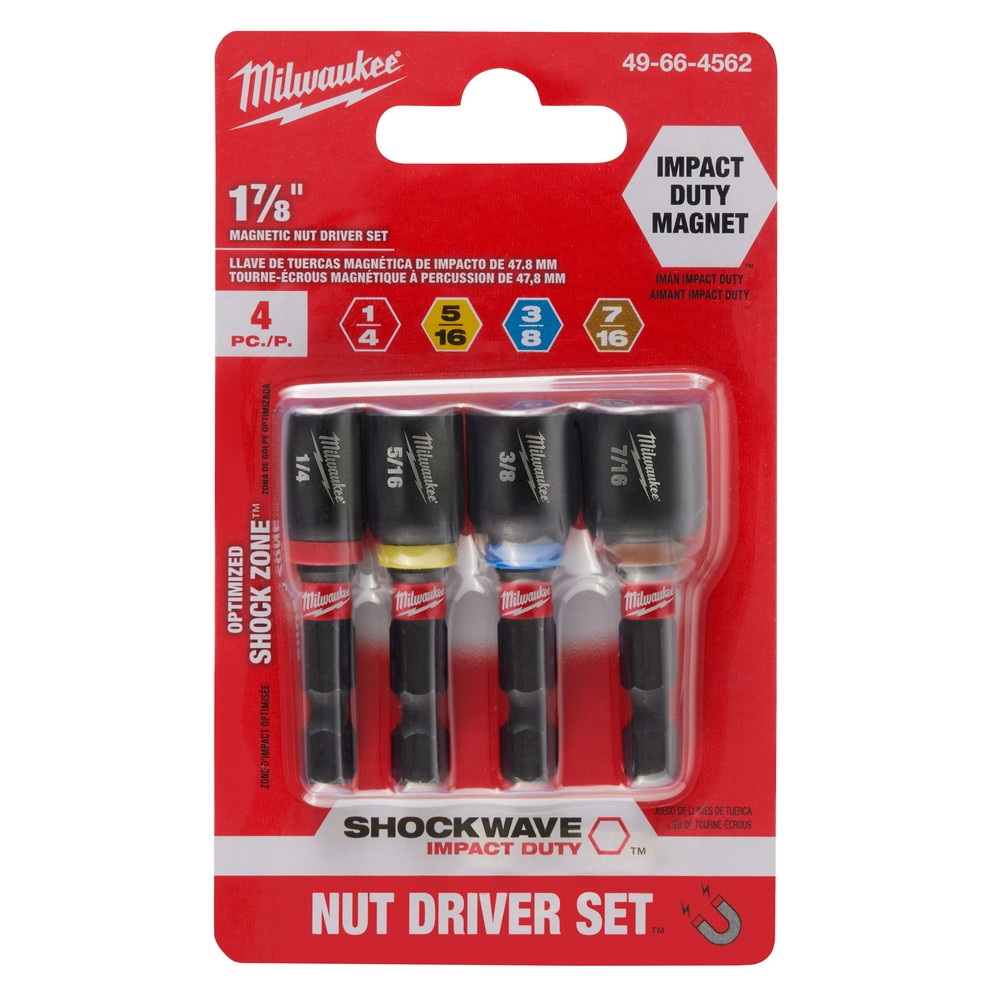 Milwaukee 4PC 1-7/8