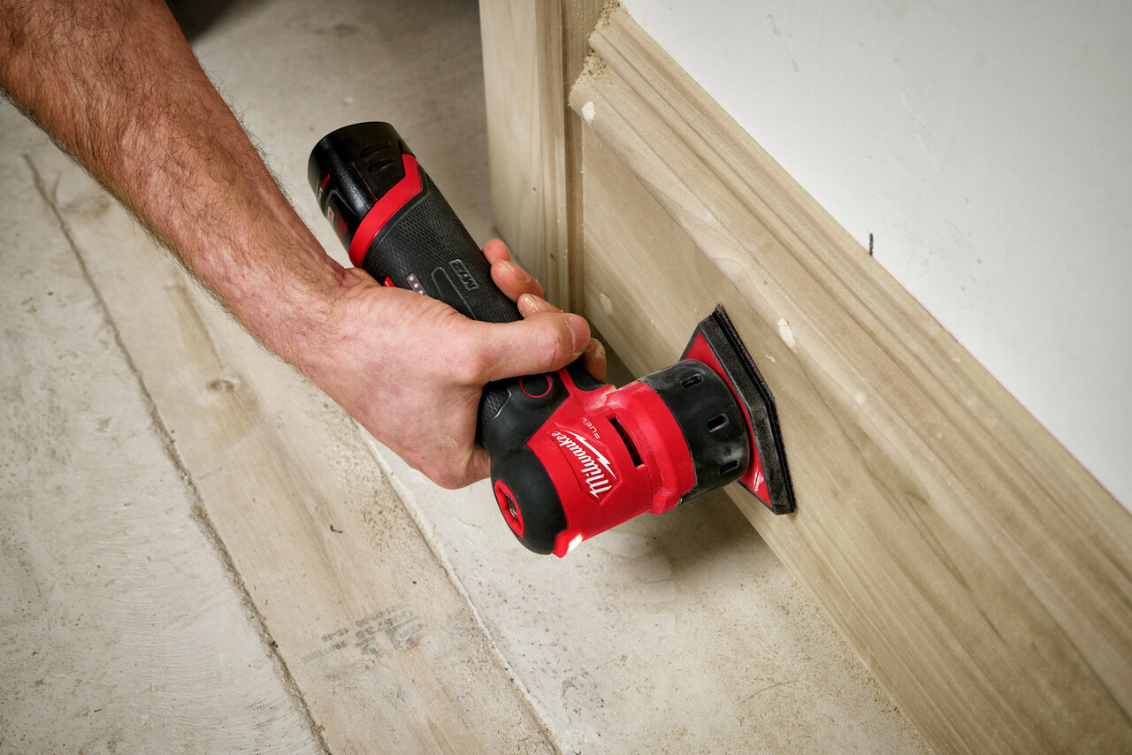 Milwaukee M12 FUEL Orbital Detail Sander Tool Only