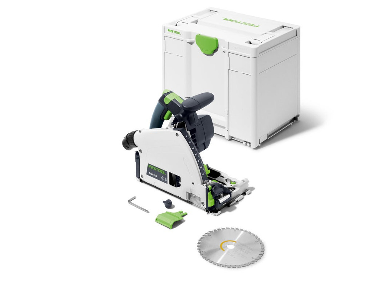Festool Plunge-Cut Saw TS 60 KEB-Plus with FS 1400/2 KP Guide Rail