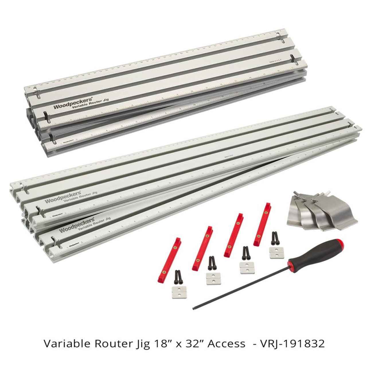 Woodpeckers Variable Router Jig - 18 x 33: Precision Woodworking Tool