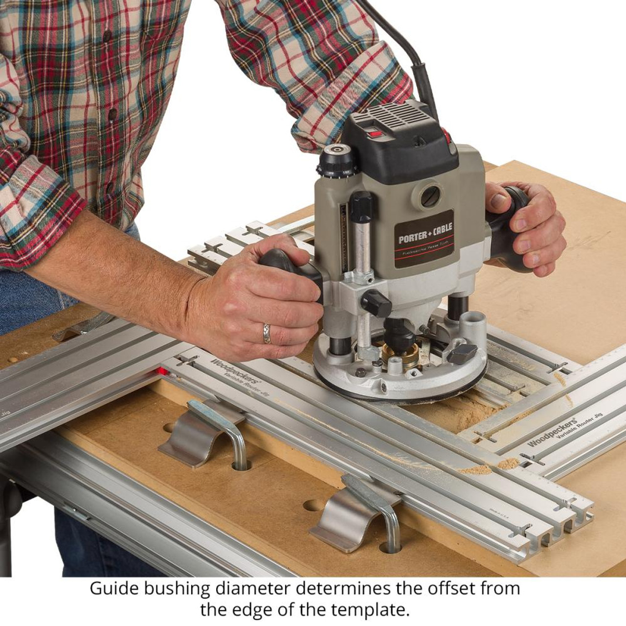 Woodpeckers Variable Router Jig - 18 x 33: Precision Woodworking Tool