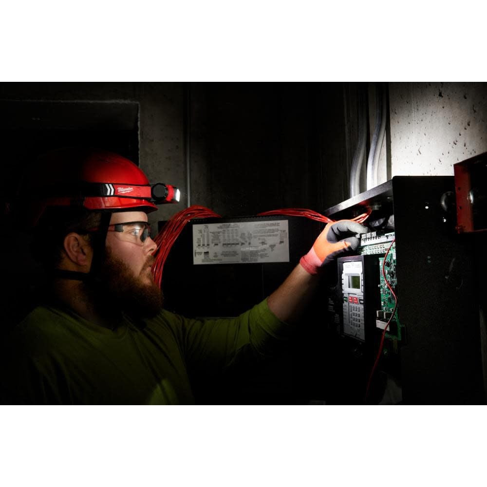 Milwaukee REDLITHIUM™ USB Hard Hat Headlamp – Powerful