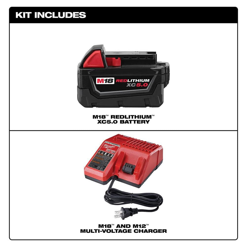 Milwaukee M18™ REDLITHIUM™ Starter Kit (48-59-1850) High