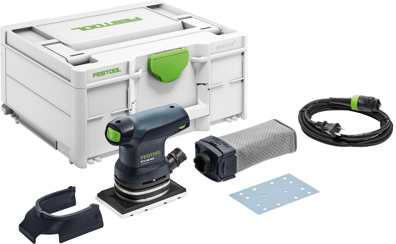 Festool RTS 400 REQ Orbital Sander with Festool Abrasives