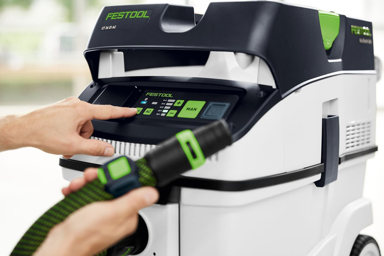 Festool Planex LHS 2 225 EQI‑Plus Drywall Sander Kit w/ CT 36 EI