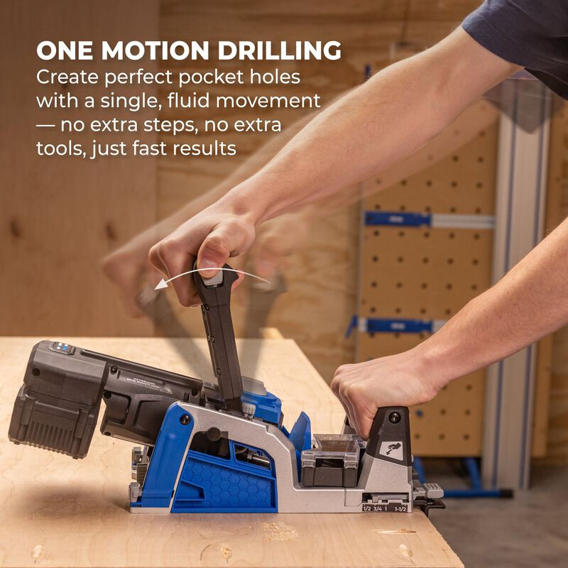 Kreg Rebel™ 20V Ionic Drive™ Pocket-Hole Joiner (Tool Only