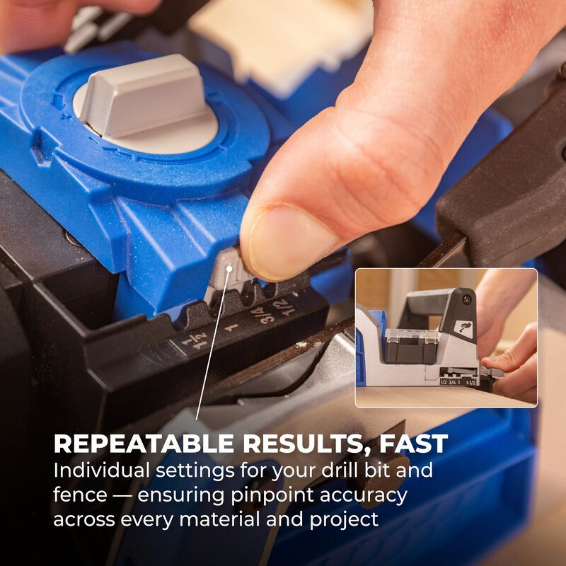 Kreg Rebel™ 20V Ionic Drive™ Pocket-Hole Joiner (Tool Only