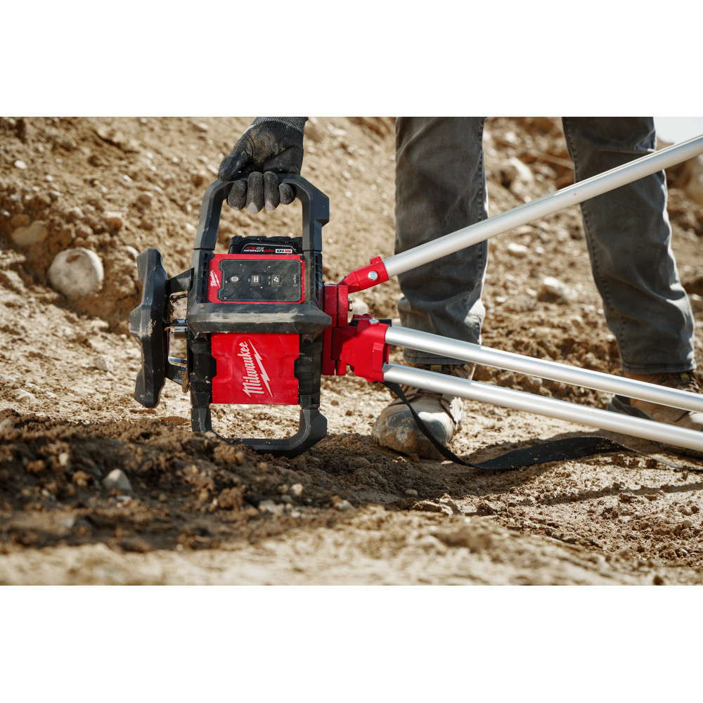 Milwaukee M18™ Red Exterior Rotary Laser Level Kit with Receiver