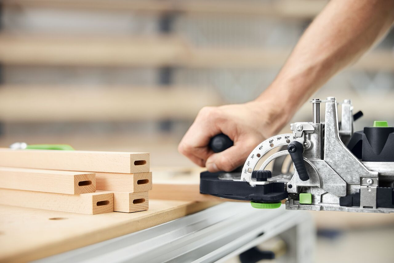 Festool Domino DF 500 RQ Set (578544) + 5 Cutters & 1060 Tenons