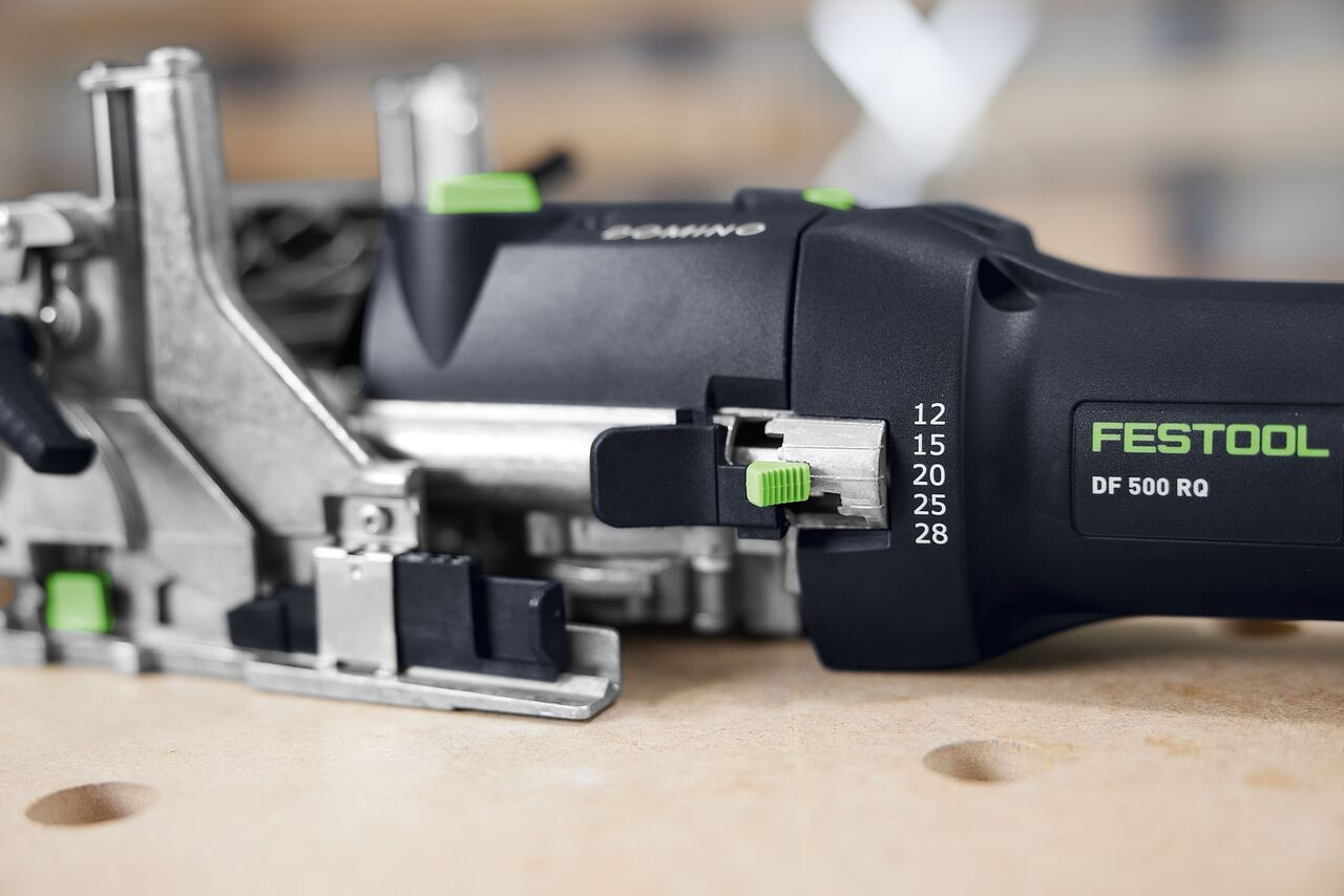 Festool Domino DF 500 RQ Set (578544) + 5 Cutters & 1060 Tenons