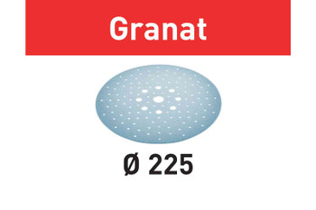 Festool Abrasive Sheet Granat STF D225/128 P120 GR/25 Pack (205657)